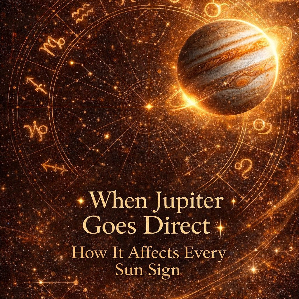 When Jupiter Goes Direct – How It Affects Every Sun Sign