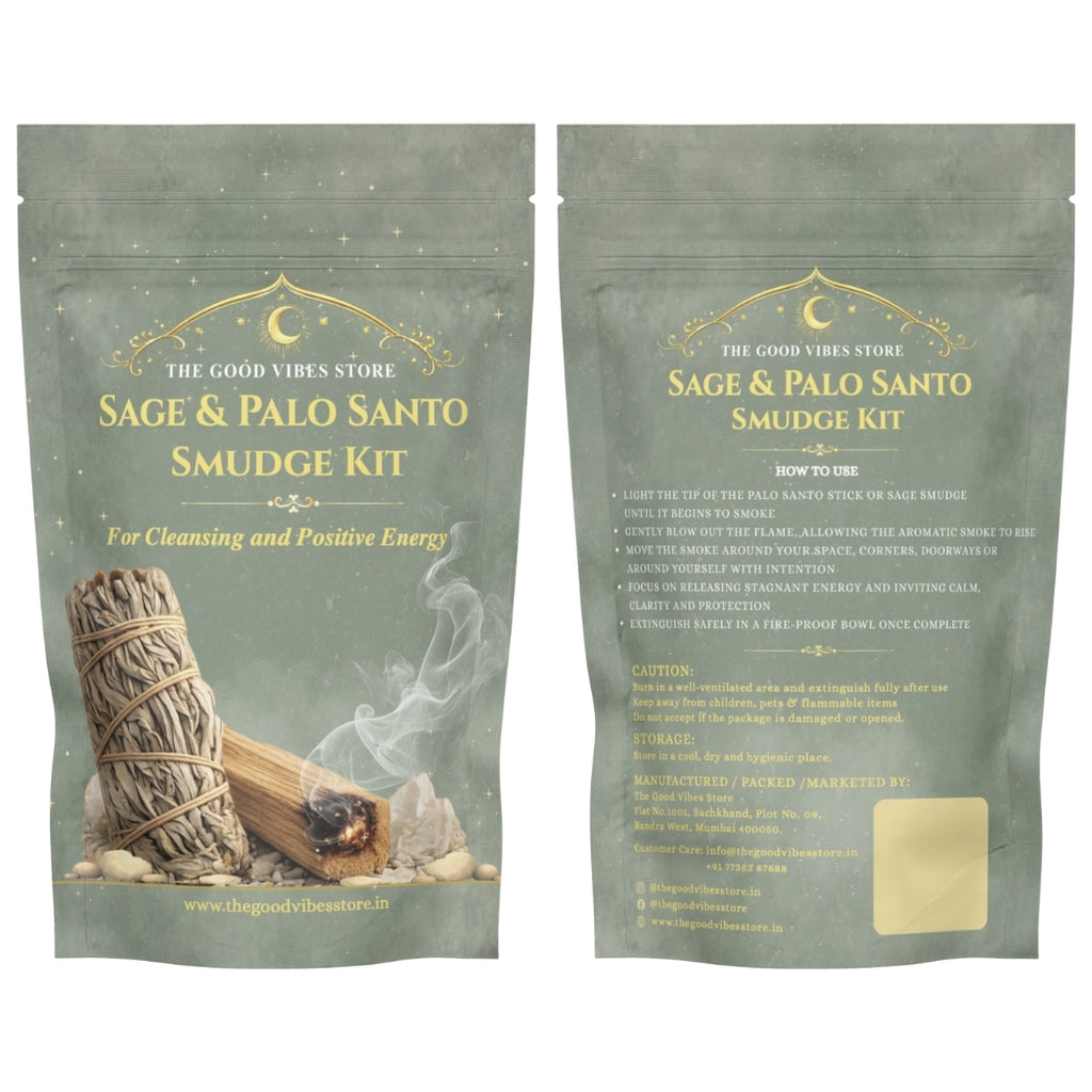 Sage & Palo Santo Smudge Kit