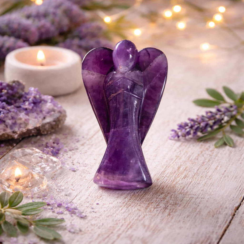 Amethyst Crystal Angel
