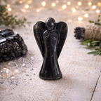 Black Tourmaline Crystal Angel