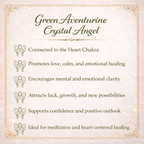 Green Aventurine Crystal Angel