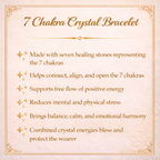 7 Chakra Crystal Bracelet