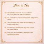 Evil Eye 7 Chakra Crystal Bracelet