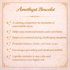 Amethyst Crystal Bracelet