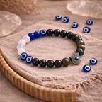 Black Magic Protection Crystal Bracelet