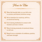 Feminine Energy Crystal Bracelet