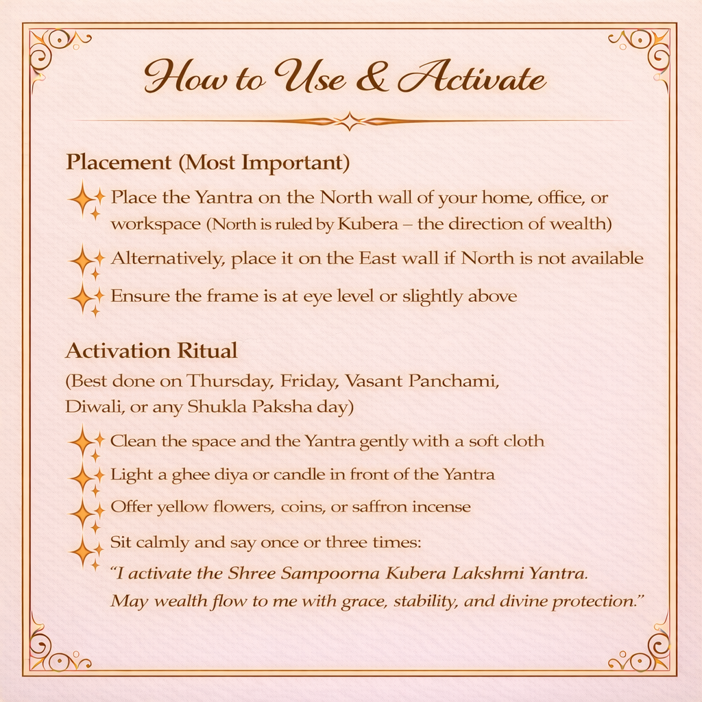 Kubera Lakshmi Pyrite Dust Frame