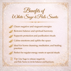 Sage & Palo Santo Smudge Kit