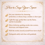 Sage & Palo Santo Smudge Kit