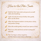 Sage & Palo Santo Smudge Kit