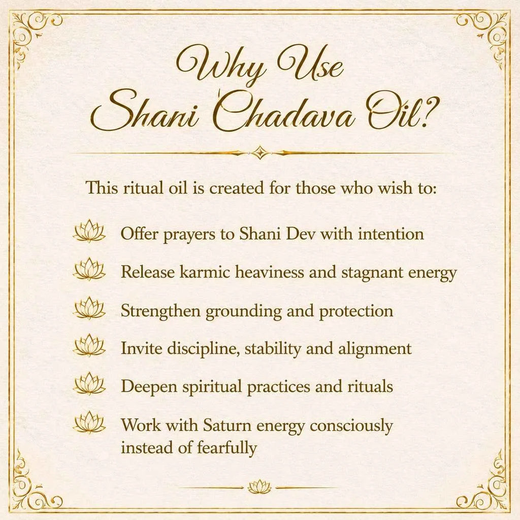 Shani Chadava Oil