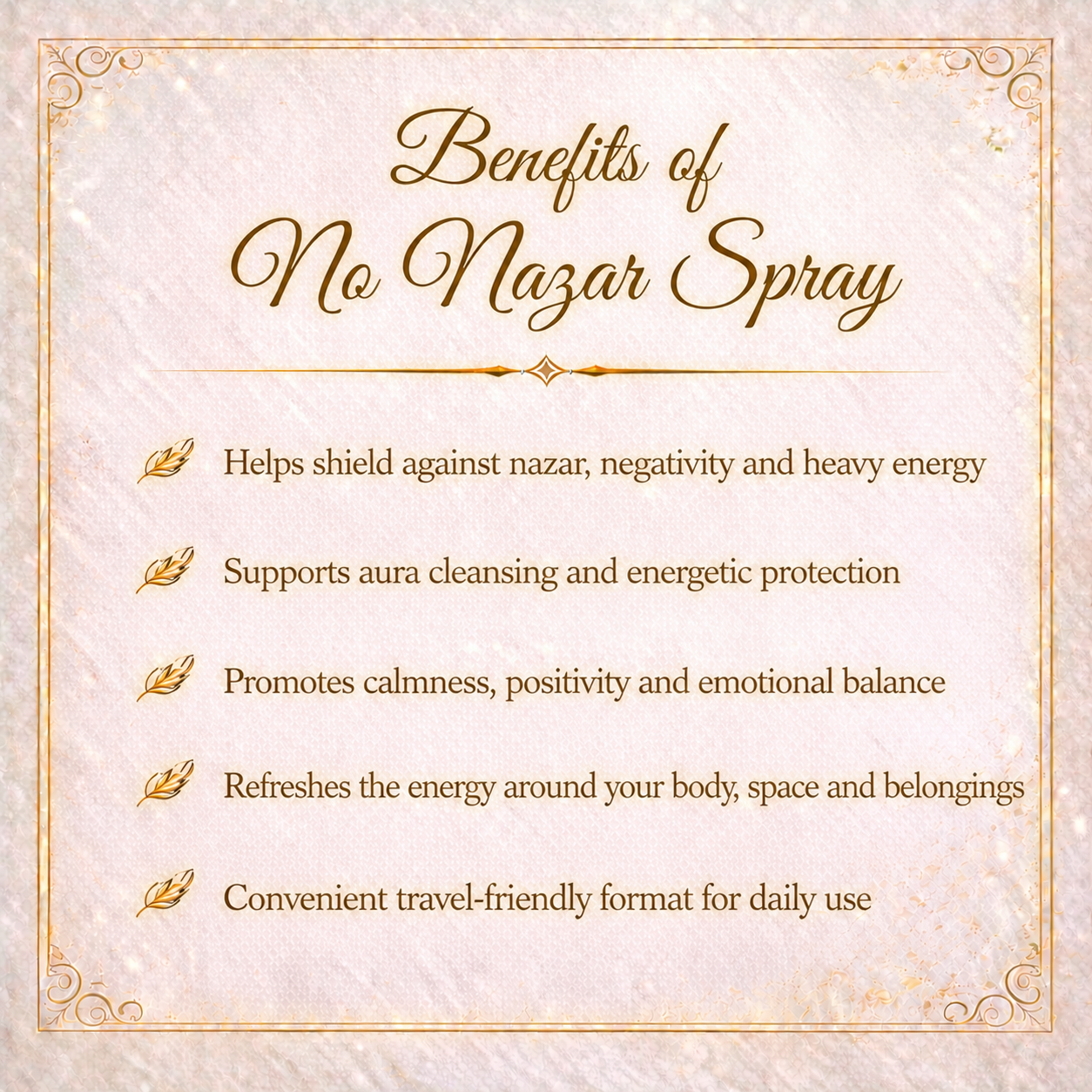 No Nazar Spray (Travel Edition)