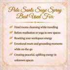 Nazar Removal + Palo Santo Sage Spray – Travel Combo