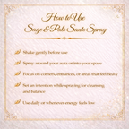 Sage & Palo Santo Spray
