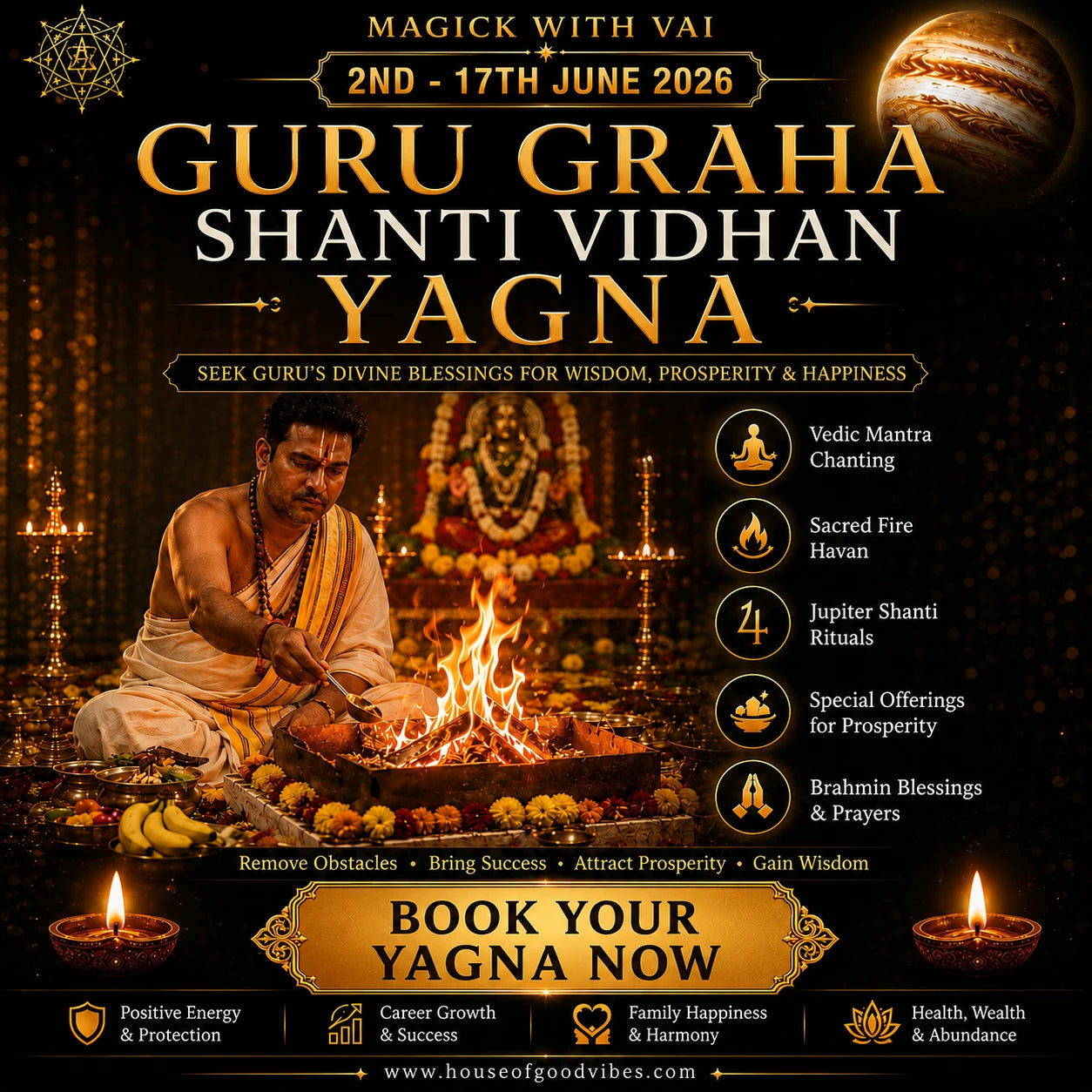 Guru Graha Shanti Vidhan Yagna