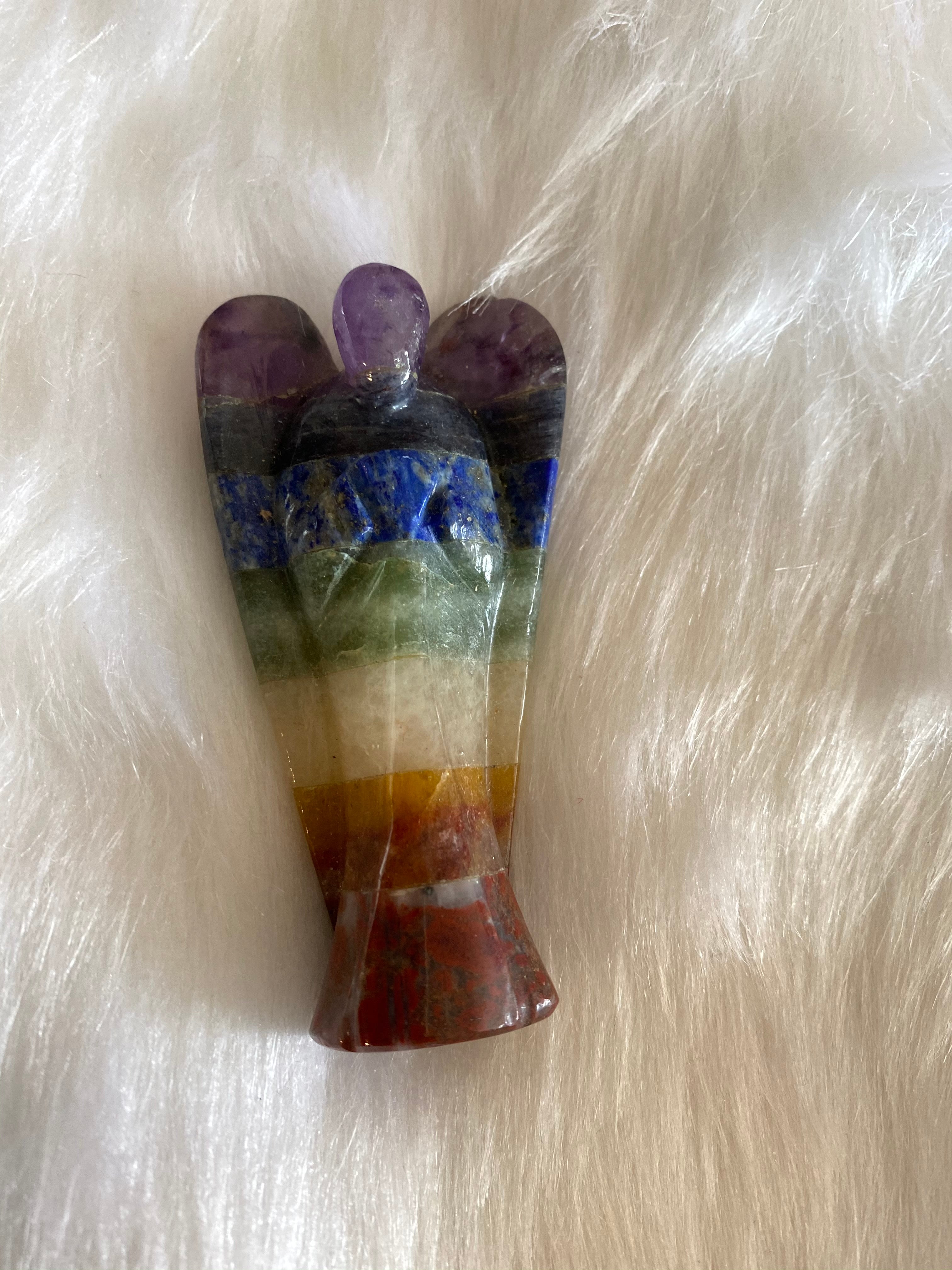 CRYSTALS : 7 Chakra Crystal Angel